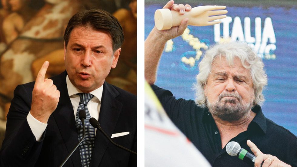Giuseppe Conte - Beppe Grillo